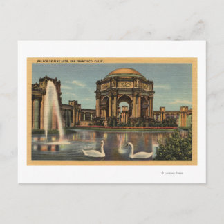 View of the Palace of Fine Arts Postcard