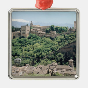 View of the Palace of the Alhambra Metal Ornament