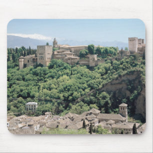 View of the Palace of the Alhambra Mouse Pad