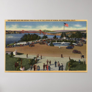 View of the Palace of the Legion of Honor Poster