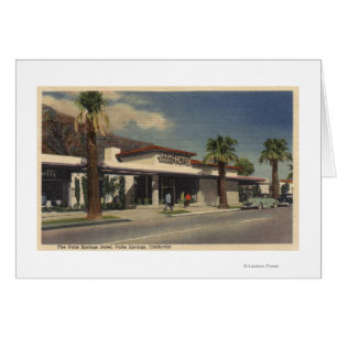 View of the Palm Springs Hotel