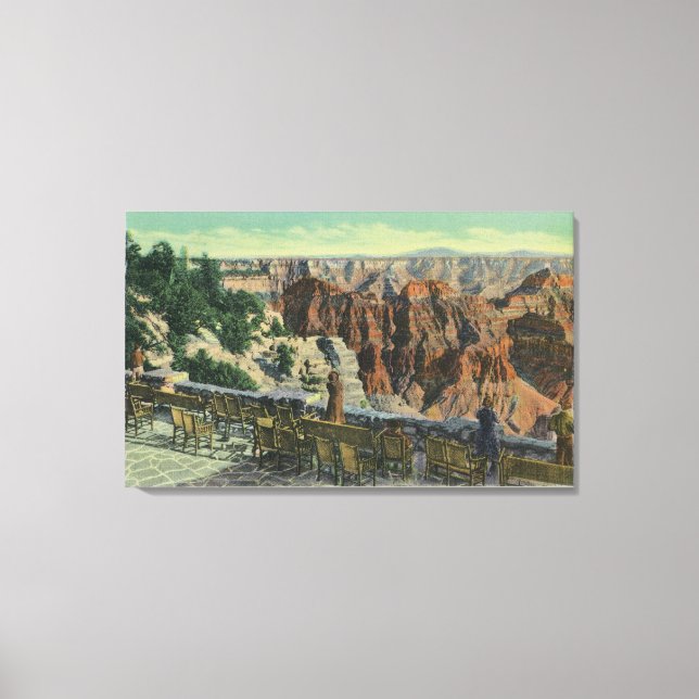View of the Park Canvas Print (Front)
