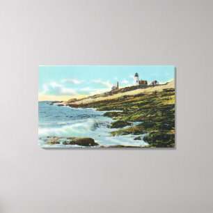 View of the Pemaquid Lighthouse Canvas Print