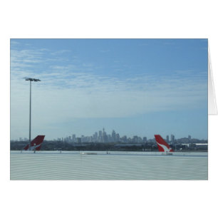 View Of The Perth City From Airport