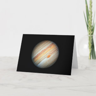 View of the Planet Jupiter (Hubble Telescope) Card
