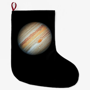 View of the Planet Jupiter (Hubble Telescope) Large Christmas Stocking