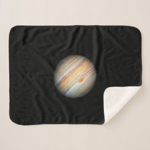 View of the Planet Jupiter (Hubble Telescope) Sherpa Blanket