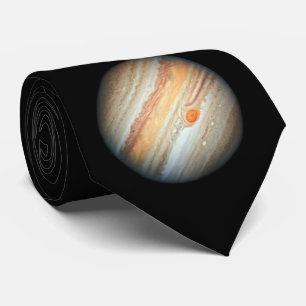 View of the Planet Jupiter (Hubble Telescope) Tie