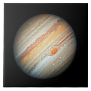 View of the Planet Jupiter (Hubble Telescope) Tile
