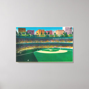 View of the Polo GroundsNew York, NY Canvas Print