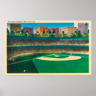 View of the Polo GroundsNew York, NY Poster