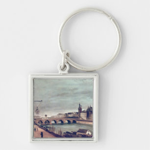 View of the Pont au Change from Quai de Keychain
