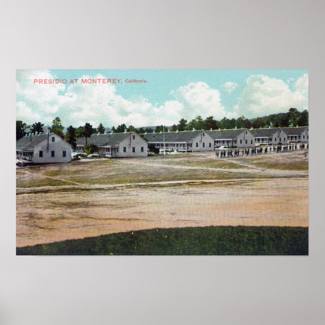 View of the Presidio Grounds Poster (Front)