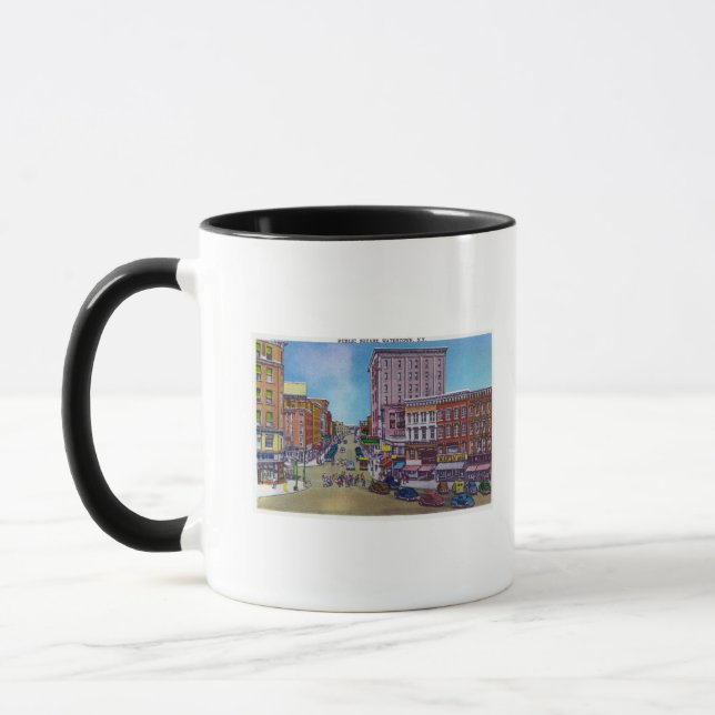 View of the Public Square Mug (Left)