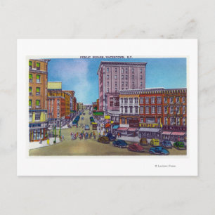 View of the Public Square Postcard