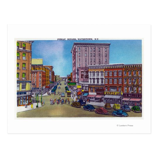View of the Public Square Postcard