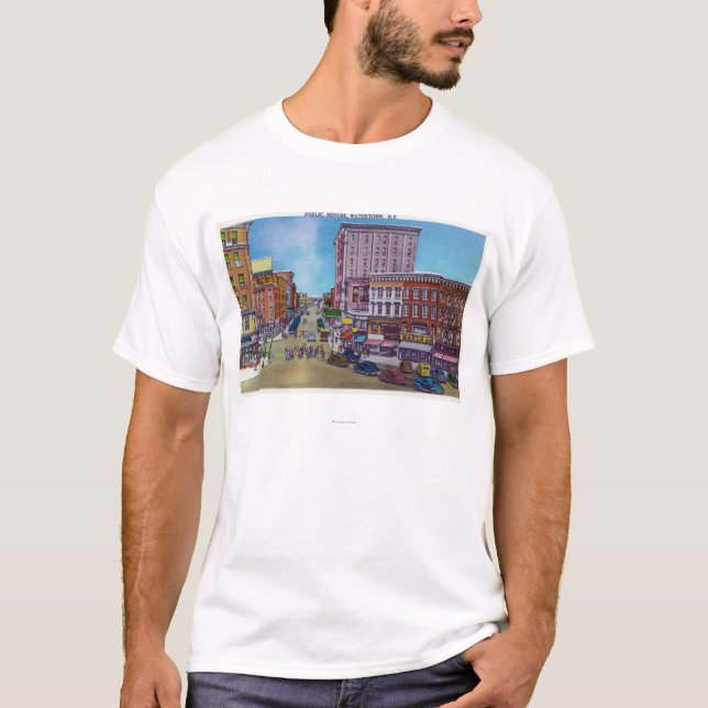 View of the Public Square T-Shirt (Front)
