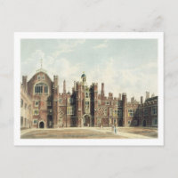View of the Quadrangle at Hampton Court Palace fro