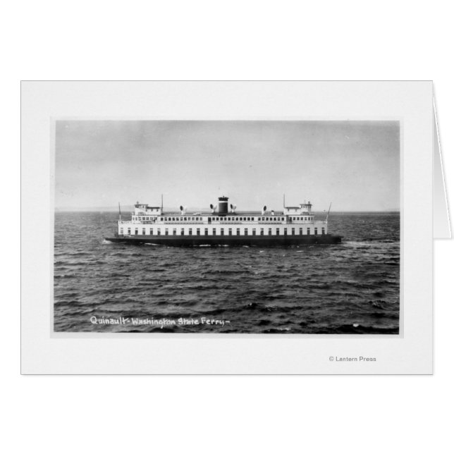View of the Quinault Ferry (Front Horizontal)