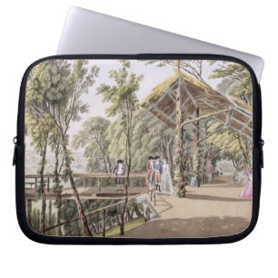 View of the Reisenberg Gardens near the city of Vi Laptop Sleeve