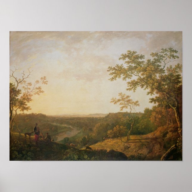 View of the River Dee, c.1761 Poster (Front)