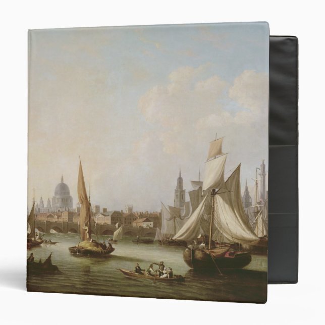 View of the River Thames Binder (Front/Inside)