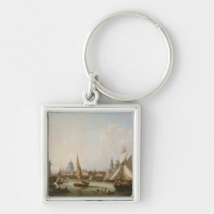 View of the River Thames Keychain