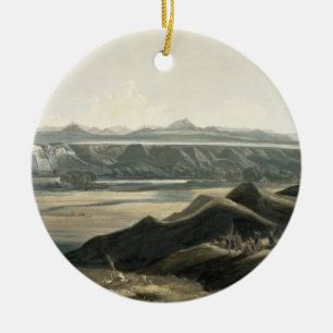 View of the Rocky Mountains, plate 44 from Volume Ceramic Ornament
