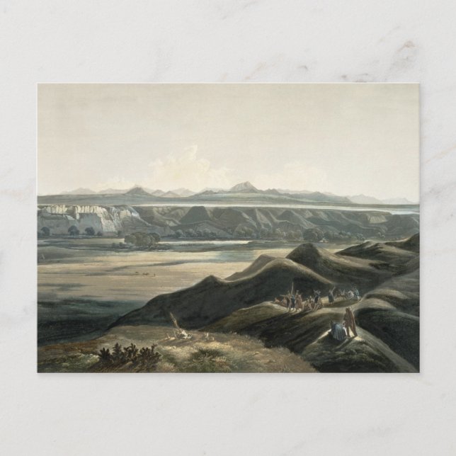 View of the Rocky Mountains, plate 44 from Volume Postcard (Front)