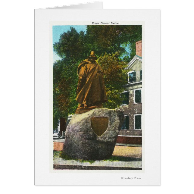 View of the Roger Conant Statue (Front)