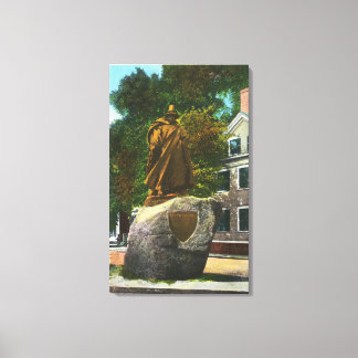 View of the Roger Conant Statue Canvas Print