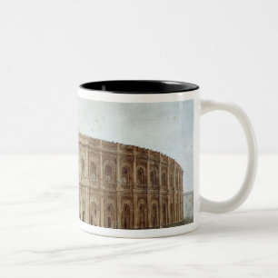 View of the Roman Amphitheatre Two-Tone Coffee Mug
