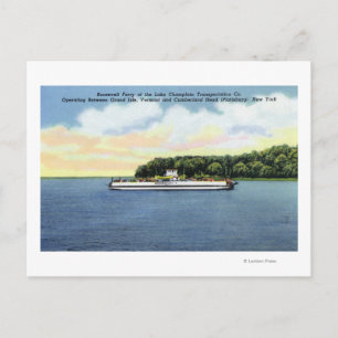 View of the Roosevelt Ferry Postcard