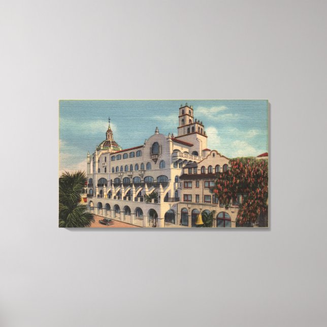 View of the Rotunda Wing at the Mission Inn Canvas Print (Front)