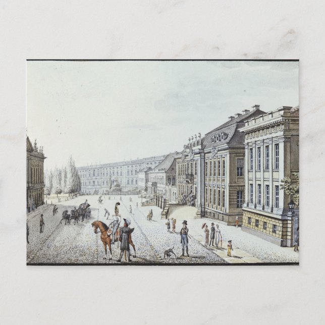 View of the Royal Palace, Berlin Postcard (Front)
