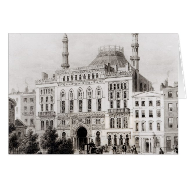 View of the Royal Panopticon of Science and (Front Horizontal)
