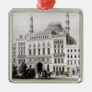 View of the Royal Panopticon of Science and Metal Ornament
