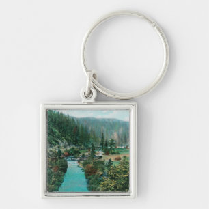 View of the Sacramento River Canyon on SP Keychain
