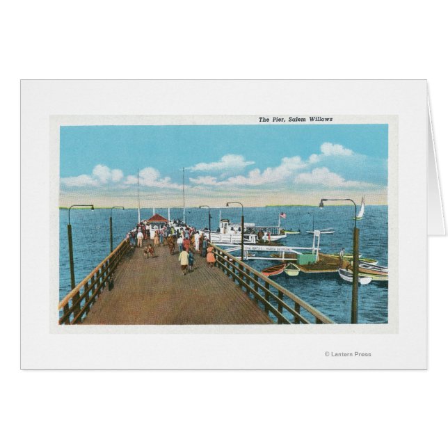View of the Salem Willows Pier (Front Horizontal)