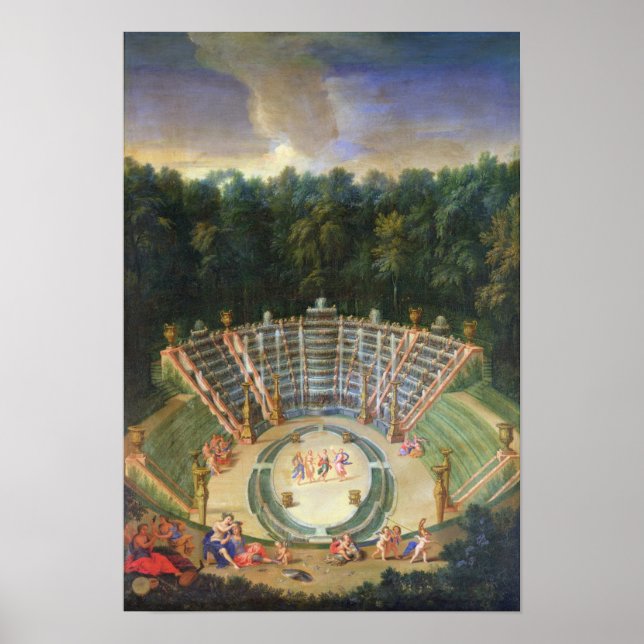 View of the Salle de Bal Poster (Front)