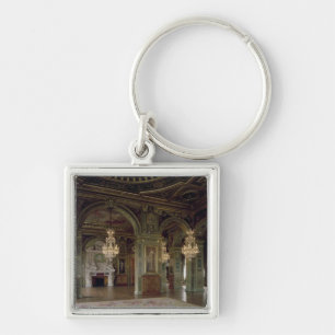 View of the Salle des Arts, after 1871 Keychain
