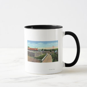 View of the Sally Port and West Demilune Mug