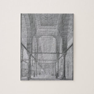 View of the Sanctuary of the Mosque of Moyed, plat Jigsaw Puzzle