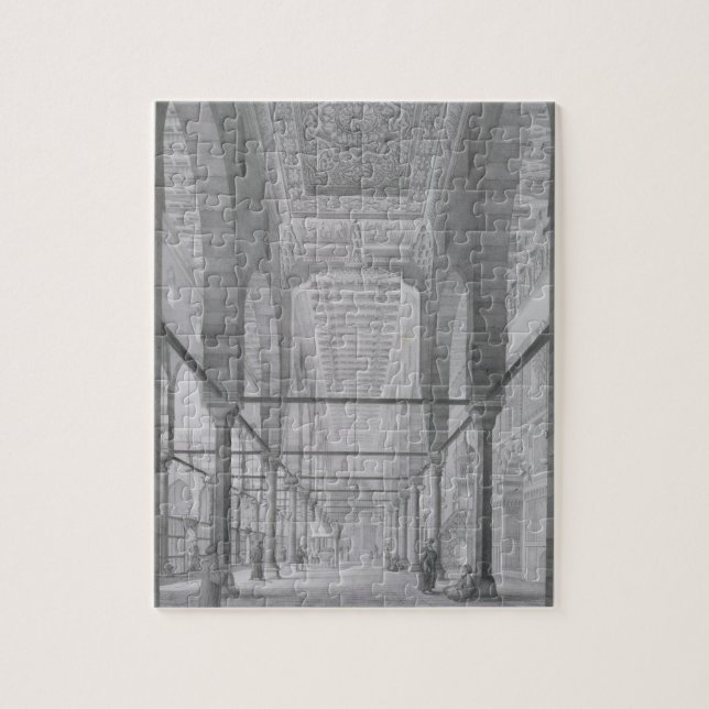 View of the Sanctuary of the Mosque of Moyed, plat Jigsaw Puzzle (Vertical)