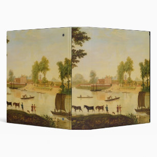 View of the Shepperton on the River Thames, after Binder