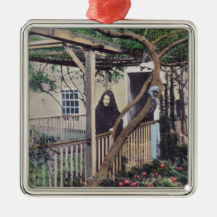 View of the Sherman Rose TreeMonterey, CA Metal Ornament