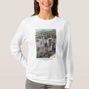 View of the Sherman Rose TreeMonterey, CA T-Shirt