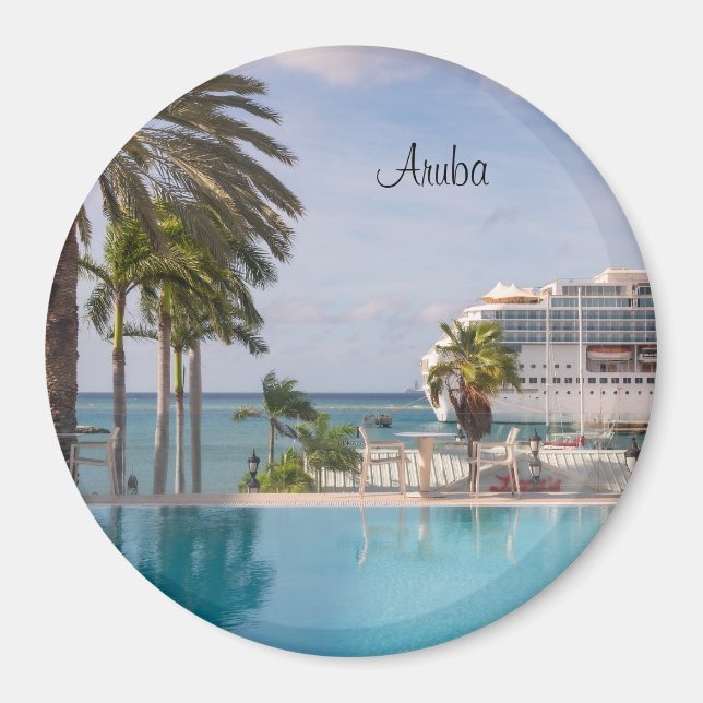 View of the shore at Aruba Magnet (Front)