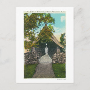 View of the Shrine at Sanitarium in Gabriels Postcard