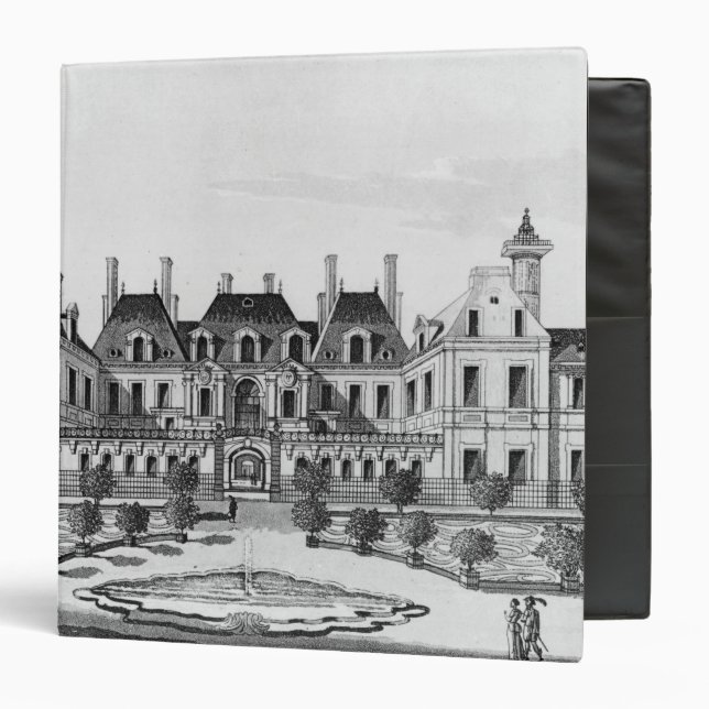 View of the Soissons Hotel in Paris Binder (Front/Inside)